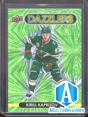 2021-22 Upper Deck Dazzlers Green Kirill Kaprizov #DZ-24 Minnesota Wild